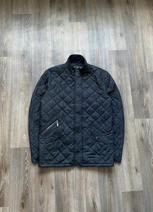 Barbour duracotton polarquilt куртка мужская барбур стеганая стеганка xs куртка легкая демисезон классическая