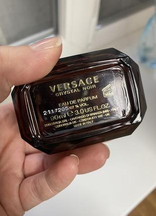 Versace нуар eau de parfum chrystal noir2 фото