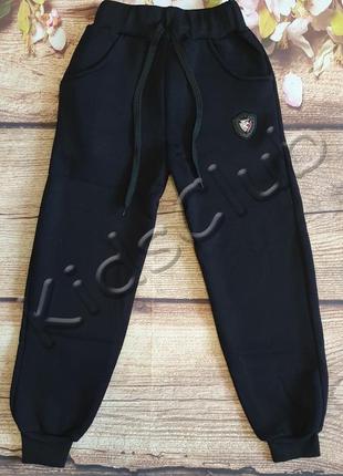 Спортивные штаны на флисе на рост от 116 до 146