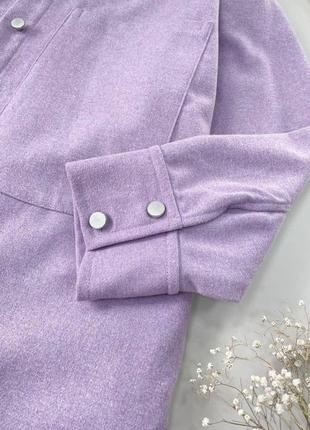 Zara шерстяная куртка-рубашка в наличии8 фото