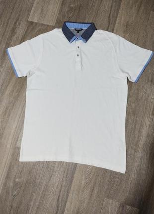 Мужская футболка / поло / peacocks / белая футболка / мужская одежда / чоловічий одяг /