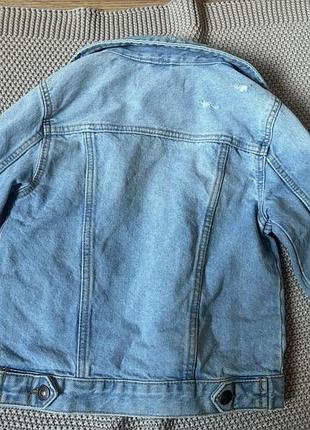 Джинсовая куртка zara 4