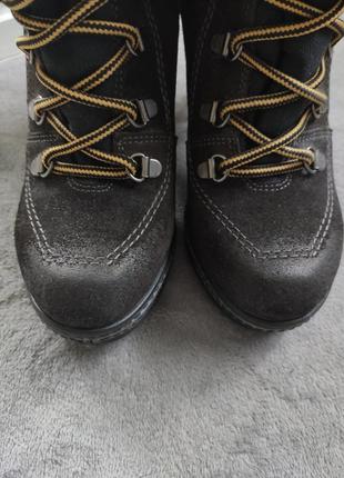 Стильные кожаные ботинки на шнуровке ботильоны сапожки оригинальные diesel3 фото
