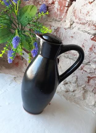 Винтаж! 🍇 тбилиси керамический кувшин с пробкой миниатюра штоф бутыль для вина обливная керамика глина глазуь7 фото