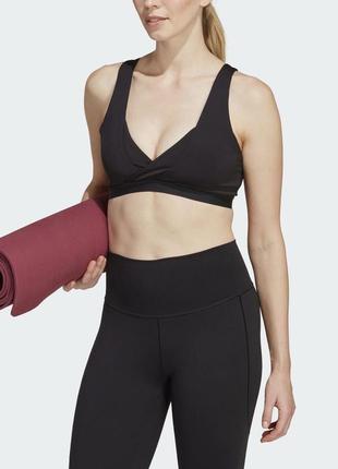 Бюстгальтер для йоги adidas yoga essentials ic8062 9023161