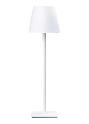 Лампа настольная аккумуляторная в скандинавском стиле 5 вт, белый1 фото