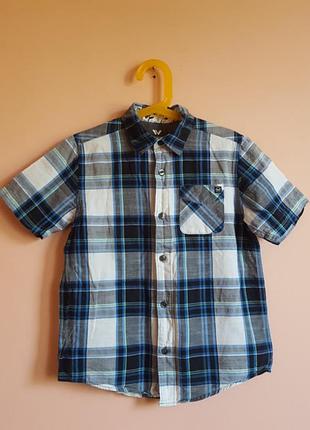 Рубашка на мальчика 7-8 лет
