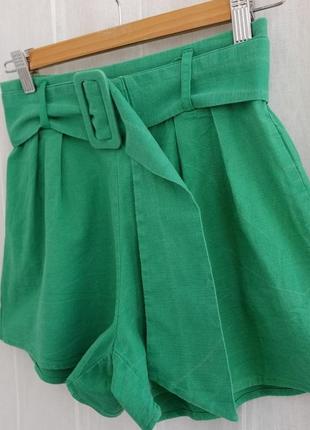 Зеленые шорты из хлопка от shein размер xs6 фото