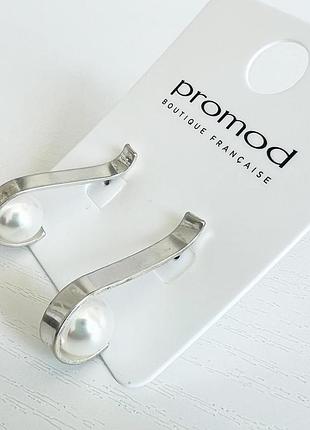 Сережки з перлами promod