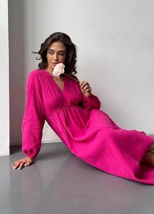 Муслиновое платье