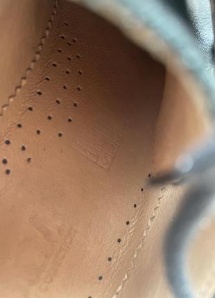 Туфли кожаные классические оксфорды италия4 фото