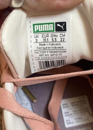 Кроссовки женские, кеды puma cali nubuck8 фото