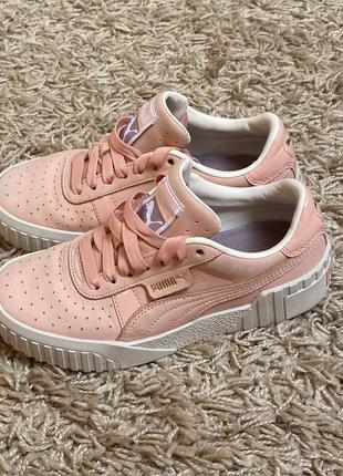 Кроссовки женские, кеды puma cali nubuck7 фото