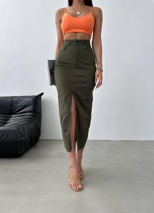 Юбка джинсовая