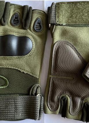 Перчатки тактические рукавиці зсу безпалі