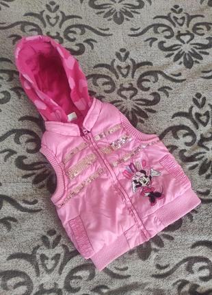 Жилетка дитяча disnep 18-23 м