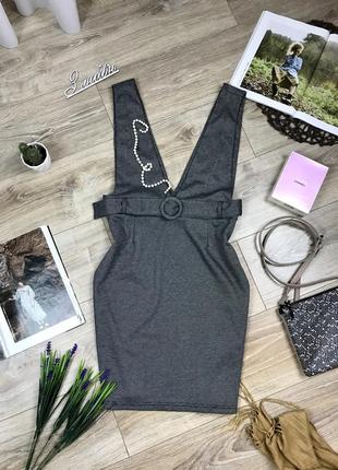Vero moda стильний крутий сарафан під гольфи,сорочки і блузи 🔥1 фото