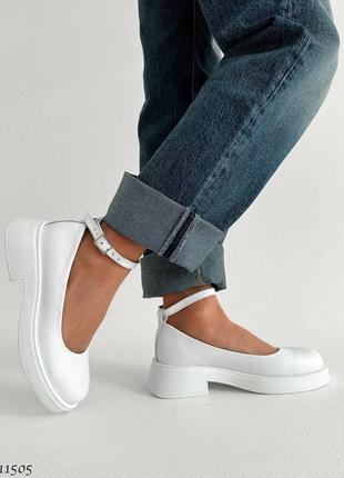 Женские туфли лоферы натуральная замша и кожа фуксия,белый,джинс2 фото