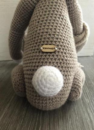 Кролик , заяц амигуруми , пасхальный кролик амигуруми ( крючком)