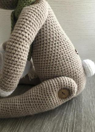 Кролик , заяц амигуруми , пасхальный кролик амигуруми ( крючком)