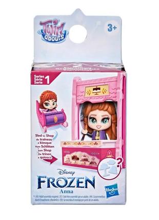 Ігровий набір із мініфігуркою анна холодне серце frozen twirl abouts від hasbro