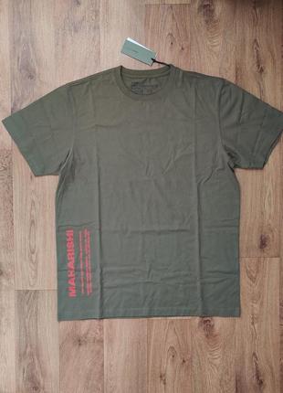 Maharishi olive футболка хаки prada nike