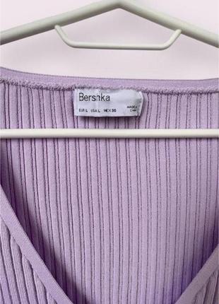 Нежная лиловая фиолетовый кардиган bertha8 фото