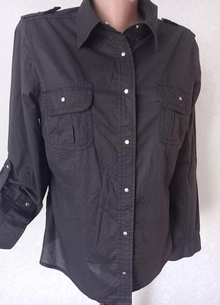 Мега классная, натуральная рубашка, marco pecci.