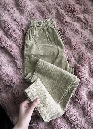 Бежевые брюки
