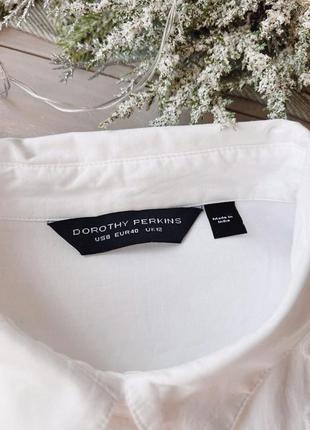 Белая рубашка блуза dorothy perkins4 фото