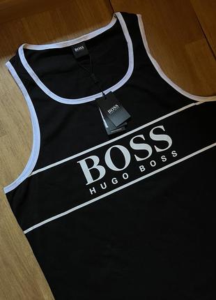 Новая мужская майка hugo boss