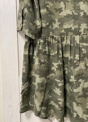 Платье женское камуфляжное оверсайз оригинал от true religion8 фото