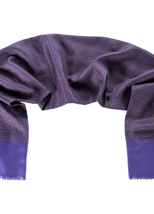 Tie rack london англійський вінтажний шарф поліестер&lt;unk&gt; made in italy