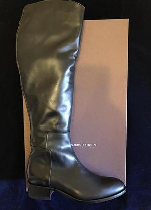 Нові шкіряні чоботи leonardo principi італія.