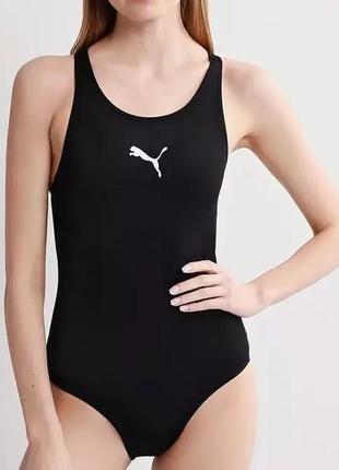 Купальник слитный женский swim women racerback sw 90768103 m black