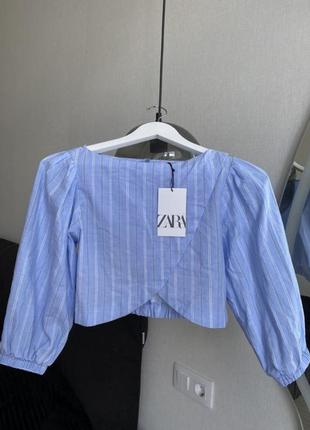 Новая блузка-рубашка zara, 13-14 лет