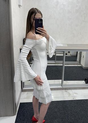 Платье guess,белое платье 8