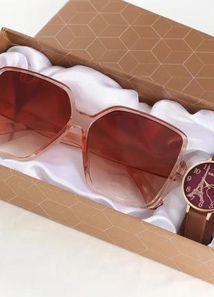 Окуляри очки та годинник ціна за набір хітова моделька