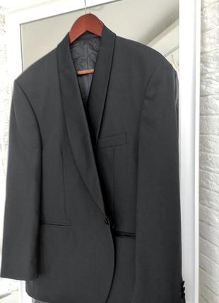 Смокінг класичний , чорний піджак , піджак чорний оверсайз1 фото