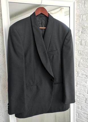 Смокінг класичний , чорний піджак , піджак чорний оверсайз5 фото