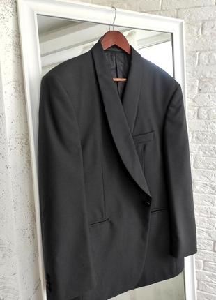 Смокінг класичний , чорний піджак , піджак чорний оверсайз6 фото