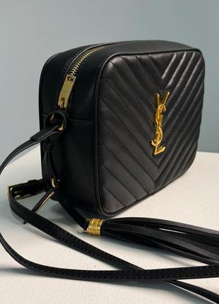 Сумка saint laurent lou quilted camera bag