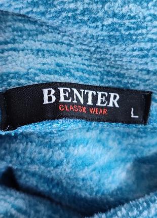 Benter classic wear толстовка жіноча худі блакитного кольору, розмір l5 фото