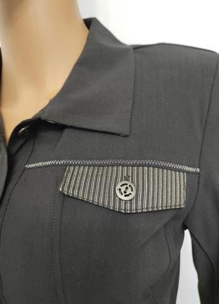 Женская стильная кофта пиджак рубашка scottage, франция, р.s/m5 фото