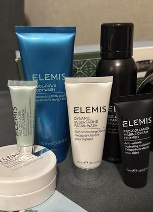 Мужской набор бестселлеров по уходу за лицом и телом elemis the collector's edition for him gift set6 фото