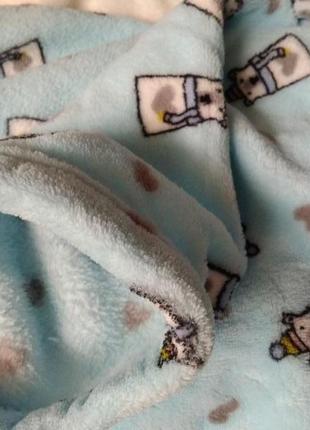 12/м/46 очень теплый плюшевый махровый комплект набор пижама для дома сна медведи мишки9 фото