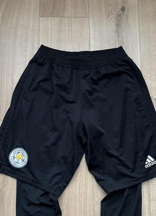 Футбольные шорты adidas condivo 18 2in1 shorts( fc leicester city)2 фото