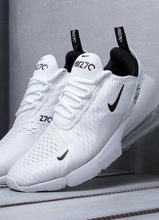 Nike air max 270 white кроссовки