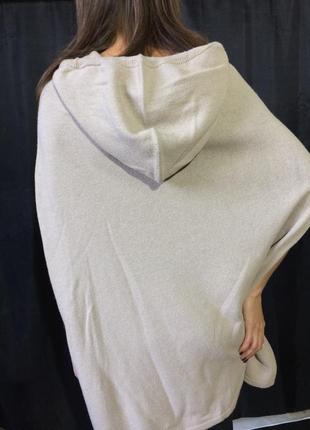 Пончо - жилет з капюшоном для вагітних3 фото