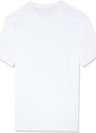 Белая футболка karl lagerfeld р.m-xxl,оригинал,с логотипом,хлопок,карл лагерфельд3 фото